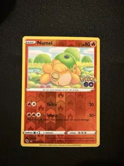 Numel (Peelable Ditto) 013/078 Pokemon GO Reverse Holo TCG - Image 4
