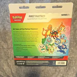 Pokemon First Partner Illustration Collection Series 1 Box Promo Booster English - Image 2
