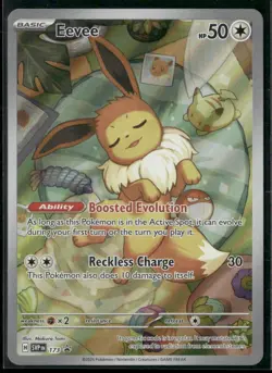 ✰ EEVEE 173 PROMO SCARLET & VIOLET PROMO POKEMON ✰ NM/M - Image 1