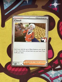 Pokemon Clavell 177/193 - Play! Prize pack Series - Cosmic Holo Rare - Image 1