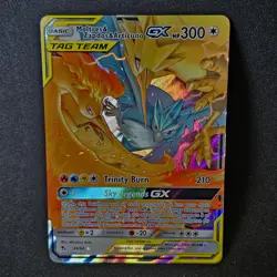 Moltres & Zapdos & Articuno GX 44/68 Hidden Fates Holo Ultra Rare Pokemon TCG - Image 2