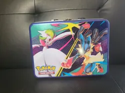 2025 Pokemon TCG Mega Evolution Fall Collector Chest Lunch Box Tin - Image 1