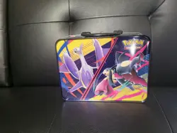 2025 Pokemon TCG Mega Evolution Fall Collector Chest Lunch Box Tin - Image 2