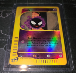 Pokemon TCG Reverse Holo Gastly 109/165 Expedition Common e-Reader - Image 3