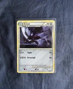 Scizor 7/90, HGSS Undaunted, Holo, Pokemon TCG Italiano Pokemon - Image 1