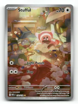 Stufful 154/132 - Mega Evolution - Pokemon Card NM/M - Image 1