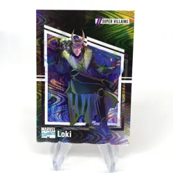 Marvel Card Loki 34 Impel /90 Super Villains Fleer Upper Deck Renditions [NM] - Image 1