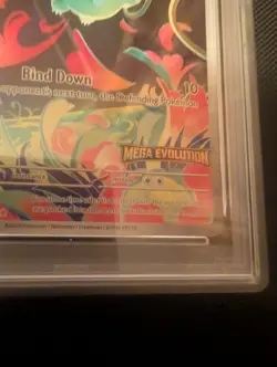 Bulbasaur 133/132 Mega Evolution STAMPED Box Topper PSA 9 MINT Pokemon Card - Image 3