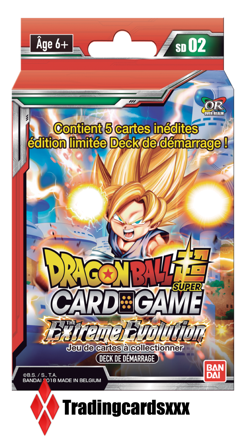 ♦Dragon Ball Super Card Game♦ Deck de Demarrage: The Extreme Evolution - VF/SD02 - Image 1