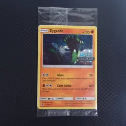 Sealed Pokemon Zygarde 72/131 Forbidden Light Legendary Stamp Promo Card - Image 1
