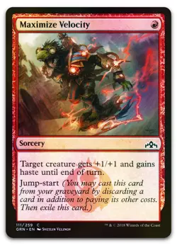 Maximize Velocity #111 (Foil) (LP) Guilds of Ravnica GRN Magic MTG - Image 1