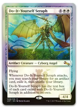 Do-It-Yourself Seraph #6 (Foil) (NM) Unstable UST Magic MTG - Image 1