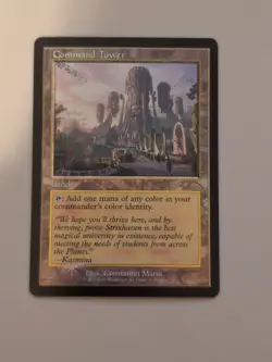 Magic The Gathering Retro Frame Command Tower Book Promo - Image 1