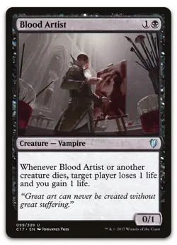 Blood Artist #99 (NM) Commander 2017 C17 Magic MTG - Image 1