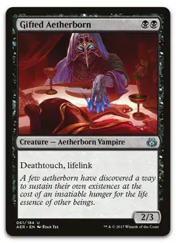Gifted Aetherborn #61 (NM) Aether Revolt AER Magic MTG - Image 1