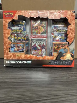 Pokemon TCG: Charizard ex Premium Collection Box - 6 Packs - Image 1
