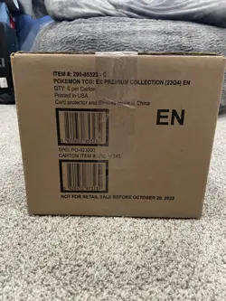 Pokemon TCG: Charizard ex Premium Collection Box Case - Image 2