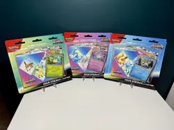 Pokemon TCG Prismatic Evolutions Tech Sticker Collection Set Lot Of 3 Sealed New - Image 1