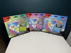 Pokemon TCG Prismatic Evolutions Tech Sticker Collection Set Lot Of 3 Sealed New - Image 2