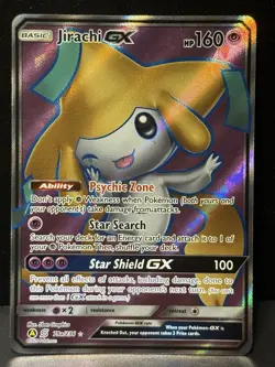 Jirachi GX 79a/236 SM Alternate Art Promos Promo Holo Holo Pokemon Card LP - Image 1