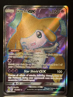 Jirachi GX 79a/236 SM Alternate Art Promos Promo Holo Holo Pokemon Card LP - Image 2