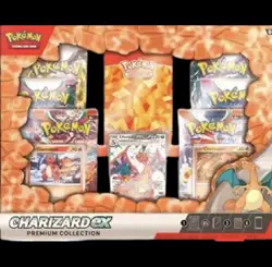 New Pokemon TCG Charizard ex Premium Collection Factory Sealed! 6 Packs Total 820650873232 - Image 1
