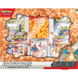 Pokemon TCG: Charizard ex Premium Collection Box - 6 Packs 820650873232 - Image 1