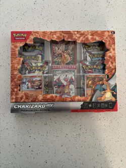 Pokemon TCG: Charizard ex Premium Collection Box - 6 Packs - Image 1