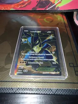 Pokemon Lucario EX Full Art Ultra Rare Holo 107/111 XY Furious Fists 180 HP - Image 1