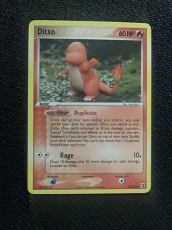 Pokemon Ditto (Charmander) 37/113 EX Delta Species Uncommon Regular English Card - Image 1