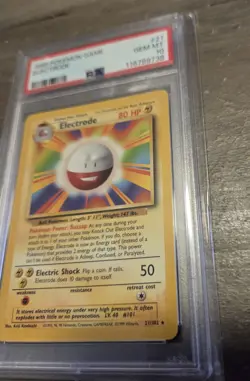 1999 electrode psa 10 pokemon English - Image 2