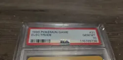 1999 electrode psa 10 pokemon English - Image 3