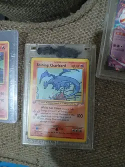 Pokemon Shining Charizard 107/105 Neo Destiny Secret Rare Holo 100 HP Unlimited - Image 2