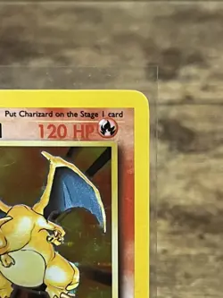 Pokemon TCG Charizard 4/102 Base Set Holo LP - Image 5