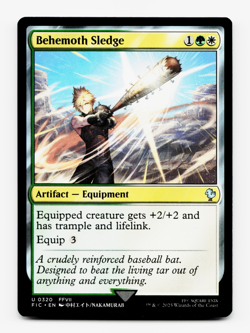 Behemoth Sledge [Commander: Final Fantasy] MTG Magic - NM/M 🌳💧 - Image 1