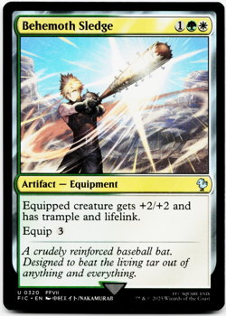 Behemoth Sledge [Commander: Final Fantasy] MTG Magic - NM/M 🌳💧 - Image 3
