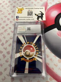 1998 Pokemon Gym Booster 1: Leader's Stadium Misty's Seadra Holo No. 117 CGC 9 - Image 2