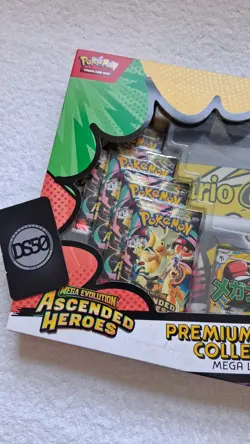 Pokemon TCG - Ascended Heroes Premium Poster Collection Mega Lucario - SEALED - Image 3
