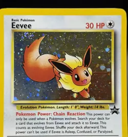 Eevee 11/53 Black Star Promo WOTC Holo Pokemon TCG Vintage - NM/LP - Image 3