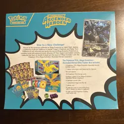 Pokemon Mega Evolution Ascended Heroes Elite Trainer Box NEW/SEALED - Image 2