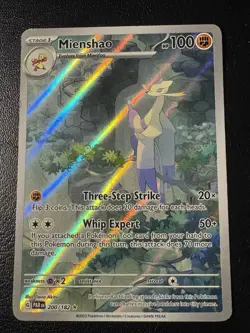 Mienshao - 200/182 - Pokemon Paradox Rift Illustration Rare Card DMG - Image 1