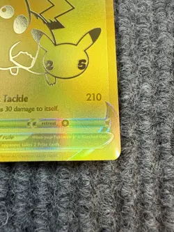 Pokemon TCG - Pikachu V SWSH145 Celebrations - Black Star Promo - NM - Image 2