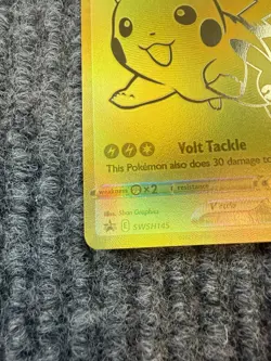 Pokemon TCG - Pikachu V SWSH145 Celebrations - Black Star Promo - NM - Image 3