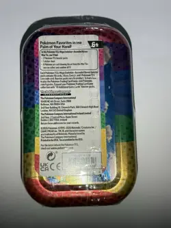 Pokemon Mega Evolution—Ascended Heroes Mini Tin Chikorita Clefairy TCG - Image 2