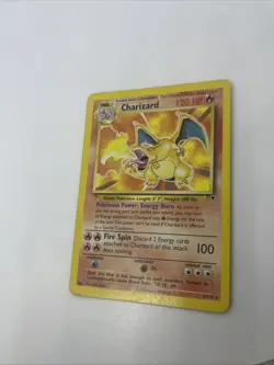 2002 Pokemon Charizard 3/110 - Regular Non-Holo Legendary WOTC LP/MP - Image 2