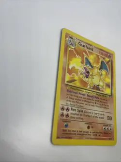 2002 Pokemon Charizard 3/110 - Regular Non-Holo Legendary WOTC LP/MP - Image 3