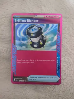 Brilliant Blender 164/191 Surging Sparks Ace Spec Holo Rare Pokemon Card - Image 1