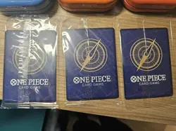 One Piece TS-02 Tin empty with Promos P-073 P-074 P-075 Luffy Sabo Ace ✅ - Image 2