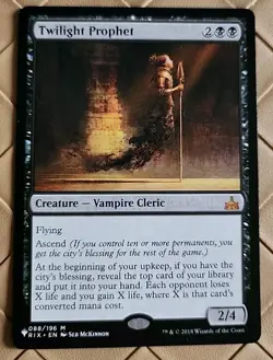 Twilight Prophet Rivals of Ixalan Regular NM Near Mint MTG - Image 1