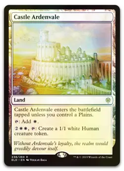 Castle Ardenvale #238 (Foil) (NM) Throne of Eldraine PPELD Magic MTG - Image 1